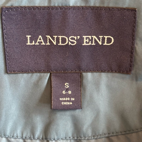 LAND’S END Quilted Down Puffer Jacket - Picture 4 of 13